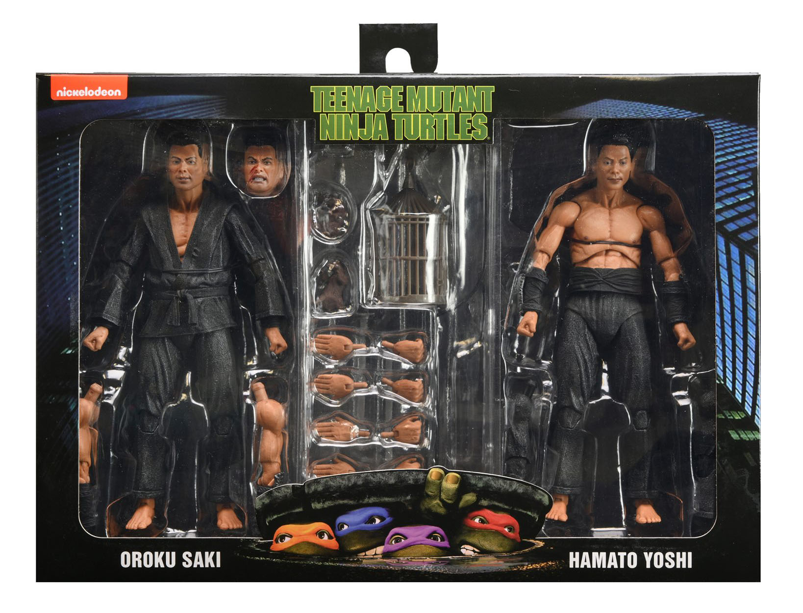 Teenage Mutant Ninja Turtles – Shadow Warriors 2-Pack by NECA - Hamato Yoshi and Oroku Saki