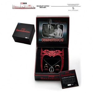 Marvel WandaVision Power Pack Rings, Tiara, and Necklace Replica