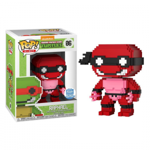 Raphael #6 Neon Red 8-bit