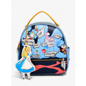 Danielle Nicole Disney Alice in Wonderland Direction Mini Backpack - BoxLunch Exclusive