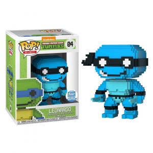 Leonardo #4 Neon Blue 8-bit