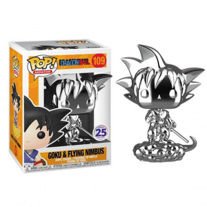 Goku & Flying Nimbus #109 Silver Chrome