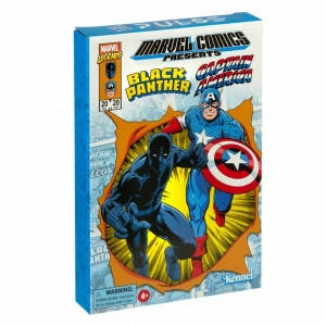 Marvel Comics Action Figures - Retro Reissue Black Panther and Captain America