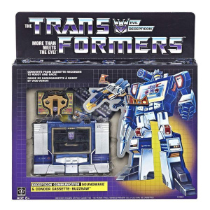 Transformers Generation 1 Reissue - SoundWave with Buzzsaw