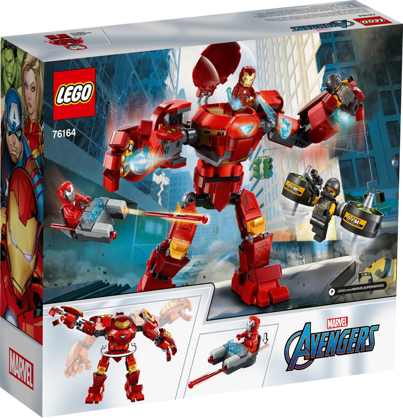 Lego 76164 - Avengers Iron Man Hulkbuster vs A.I.M. Agent