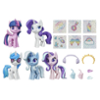 My Little Pony Unicorn Sparkle Collection Set of 5 Glittery Toy Pony 3-inch Figures and 12 Surprise Accessories - Image 2