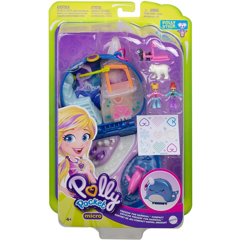 Polly Pocket - Freezin' Fun Narwhal