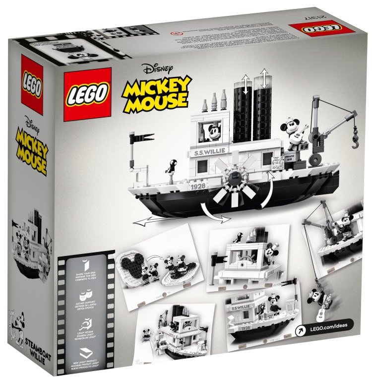 Lego 21317 - Steamboat Willie