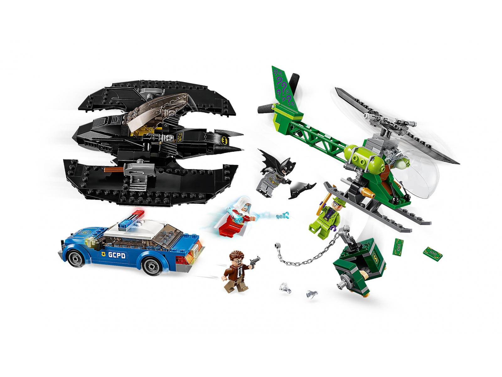 Lego 76120 - Batman Batwing and The Riddler Heist - Image 2