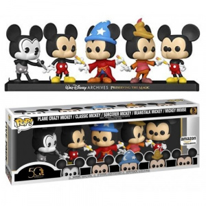 Funko Pop - Mickey Mouse 5 Pack 50 Year Amazon Exclusive