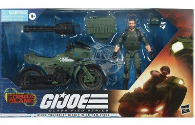 G.I.JOE Classified Series - Alvin "Breaker" Kibbey with Ram Cycle