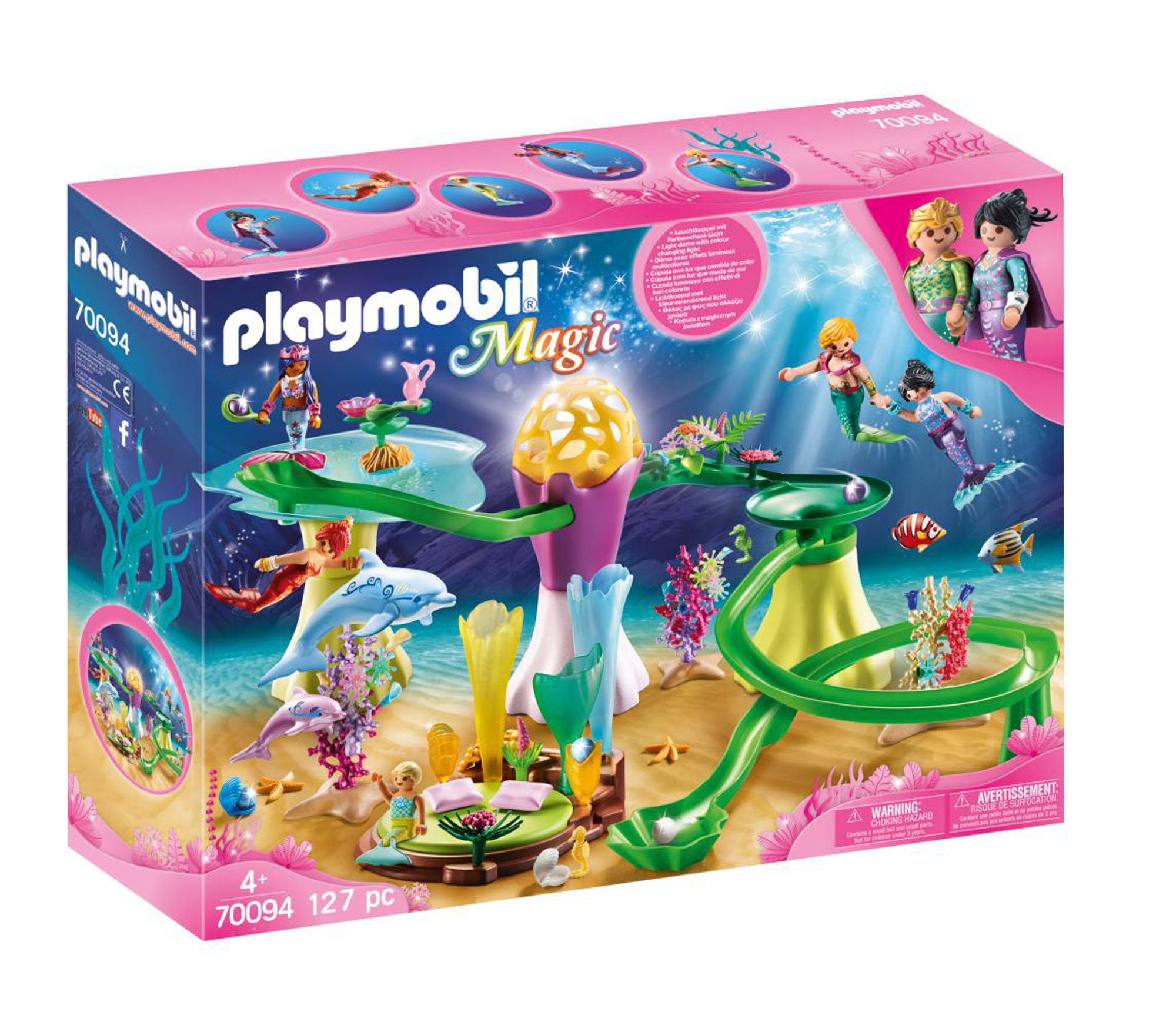 PLAYMOBIL - Mermaid Cove with Illuminated Dome