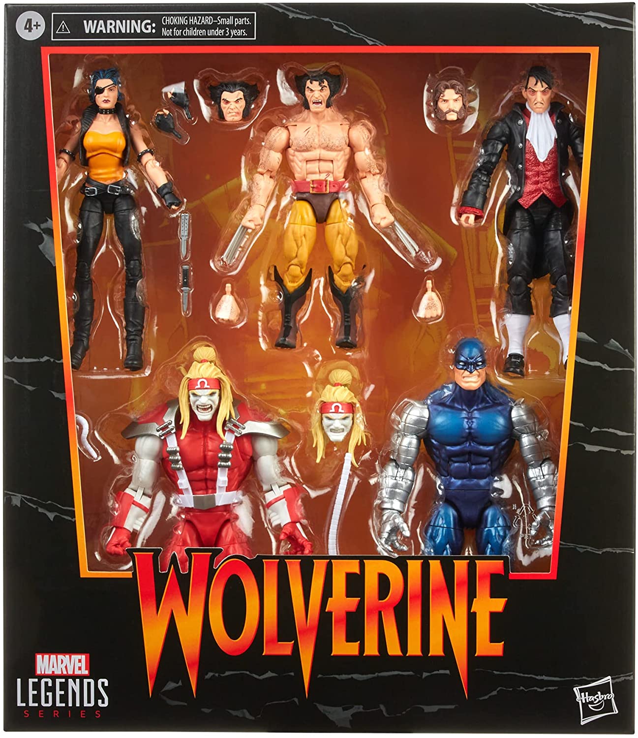 Marvel Legends Series Wolverine 5-Pack